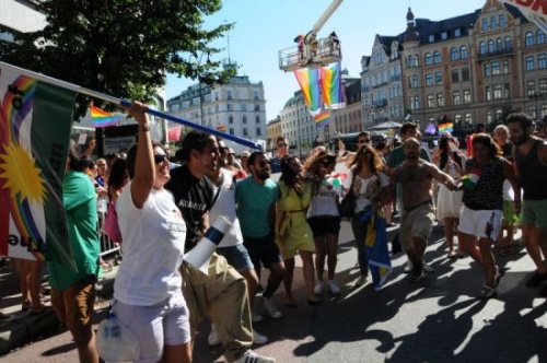 Haber | Stockholm Onur Yrynde Gey Polisler Protesto Edildi